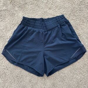 Lululemon Athletica Navy Blue Athletic Shorts